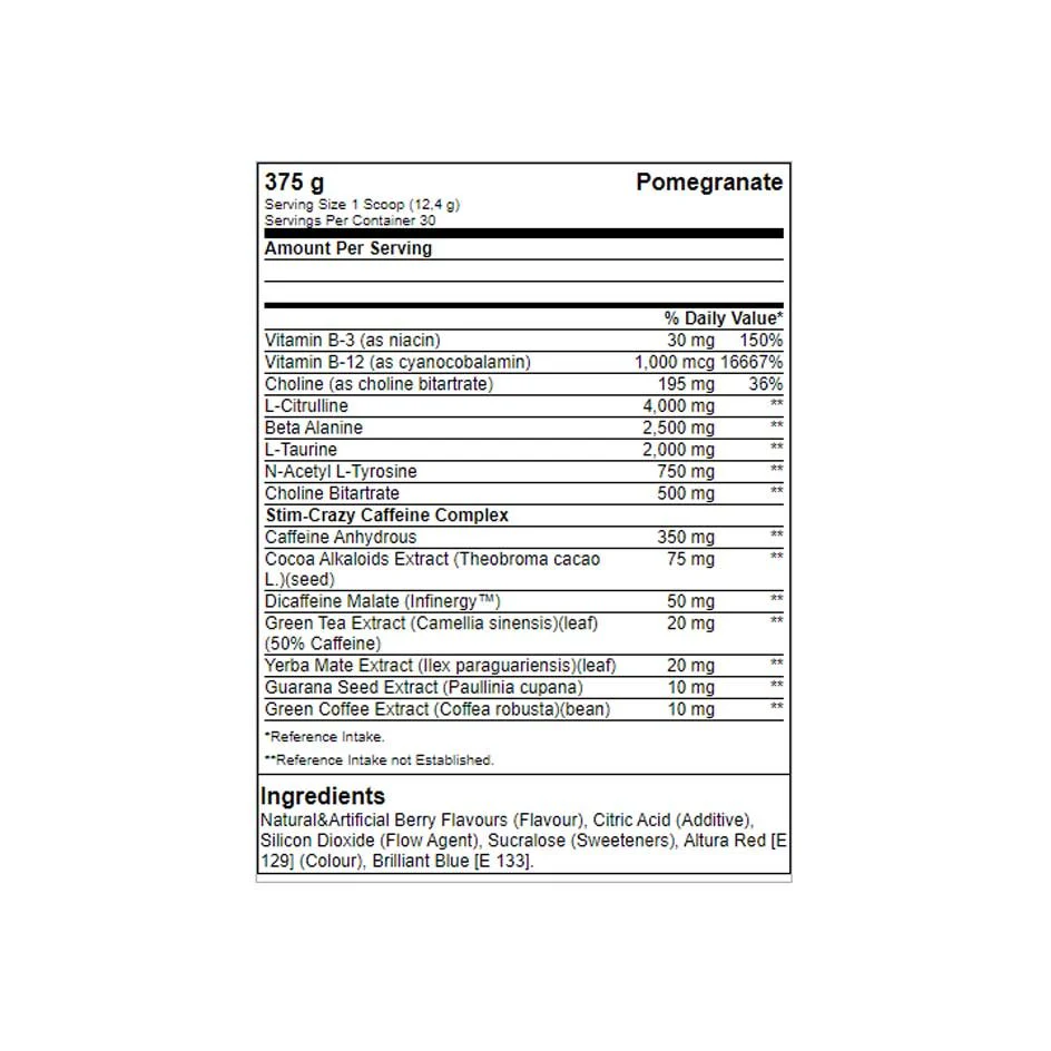 5% Nutrition – 5150 Pre-Workout 375 g - Image 2