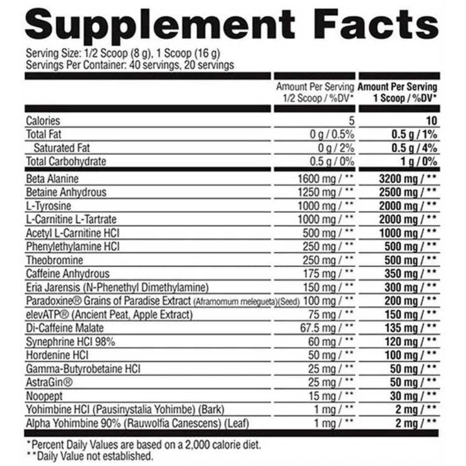 Apollon Nutrition Assassin Black Tulip 320g - Image 3