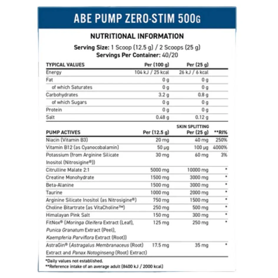 Applied Nutrition A.B.E. PUMP 500g - Image 4