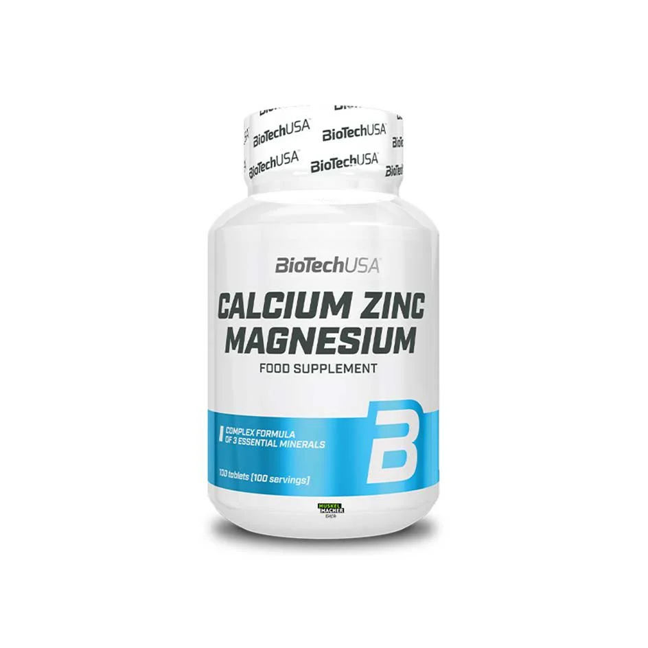 BioTech USA Calcium Zink Magnesium 100 caps