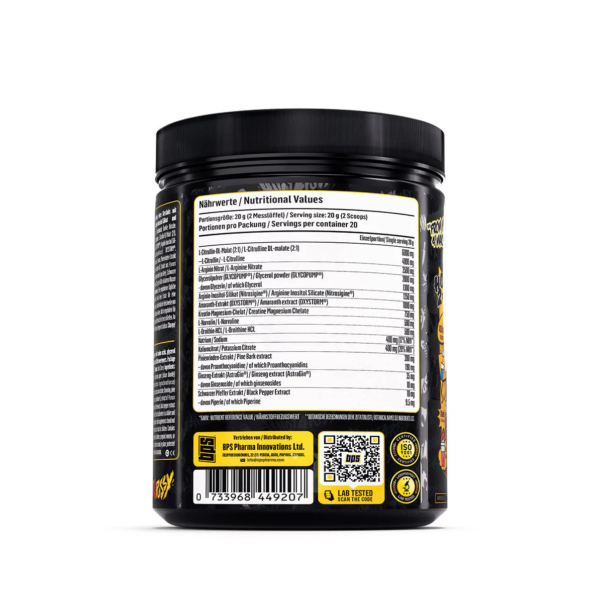 BPS – #Not4Pussy Iron Pump 400 g - Image 5