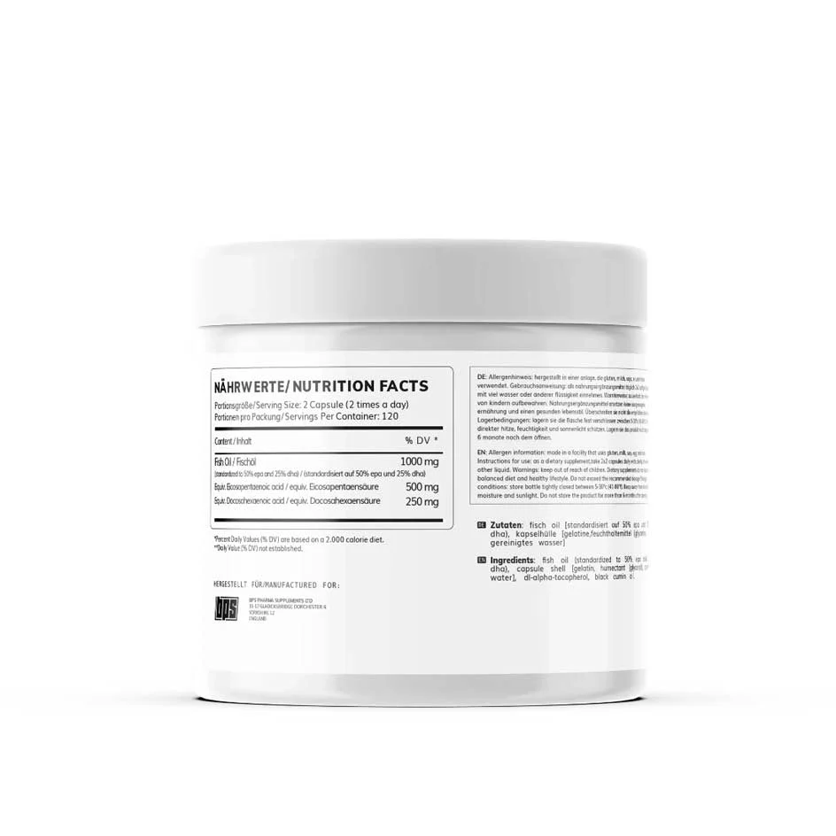 BPS Pharma Omega 3 / 120 caps - Image 4