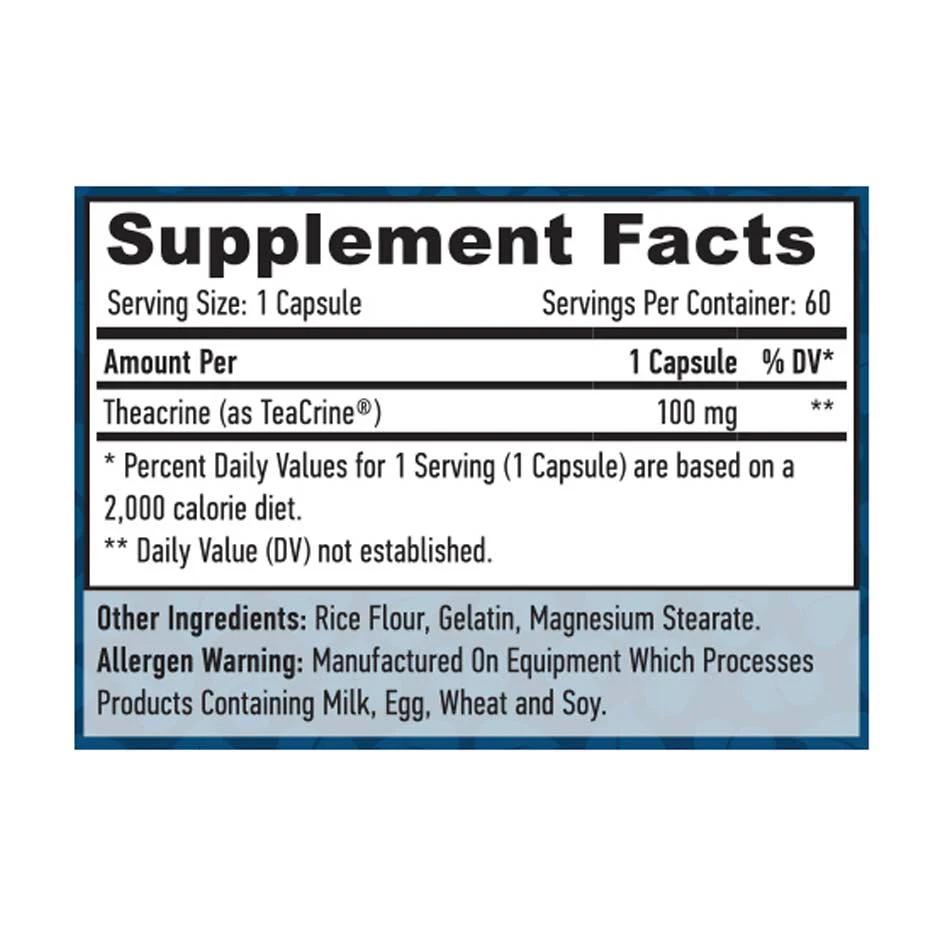Haya Labs Teacrine 60 caps - Image 2