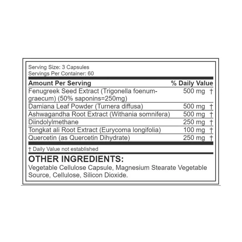 JYM Supplement Alpha Testosterone Support 180 caps - Image 2
