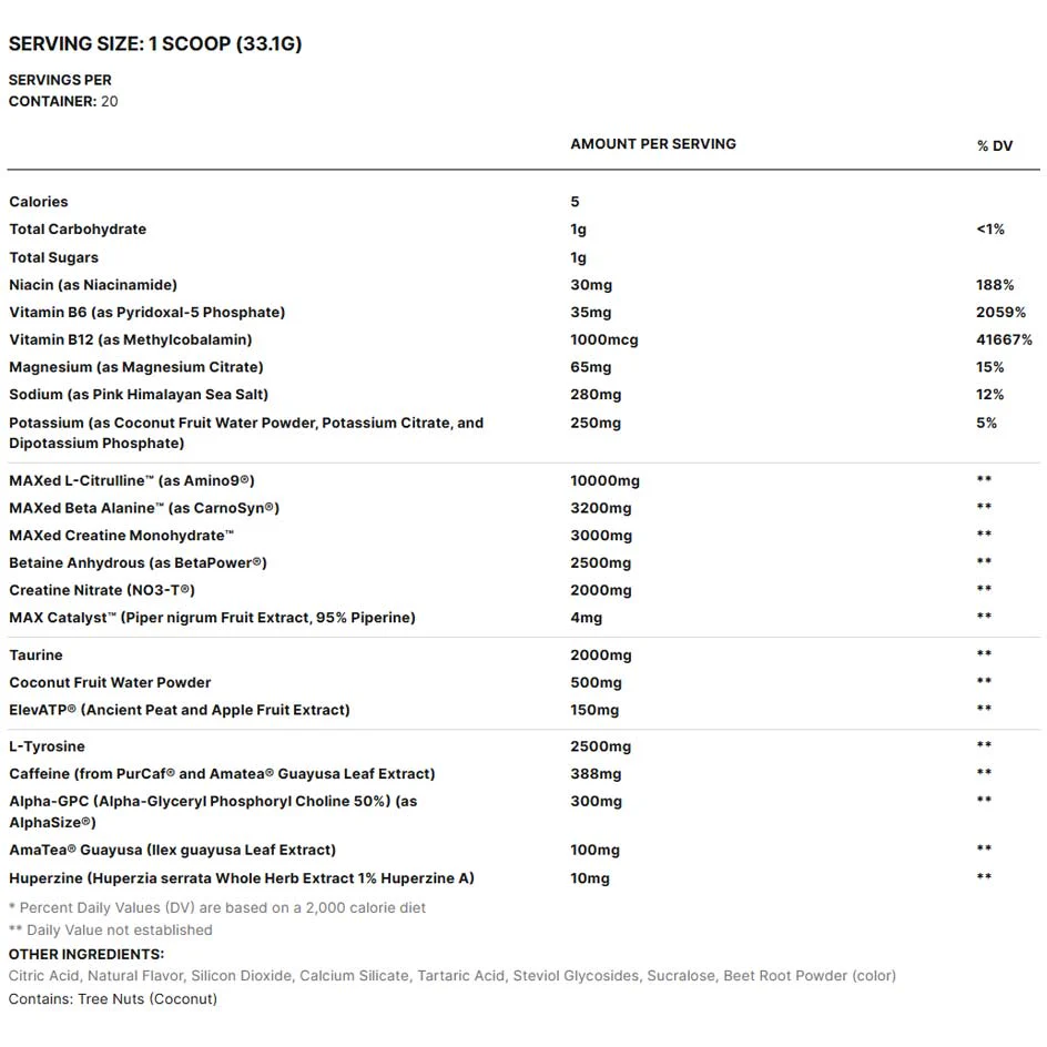 Kaged Muscle – Pre-Kaged Elite 720 g - Image 2