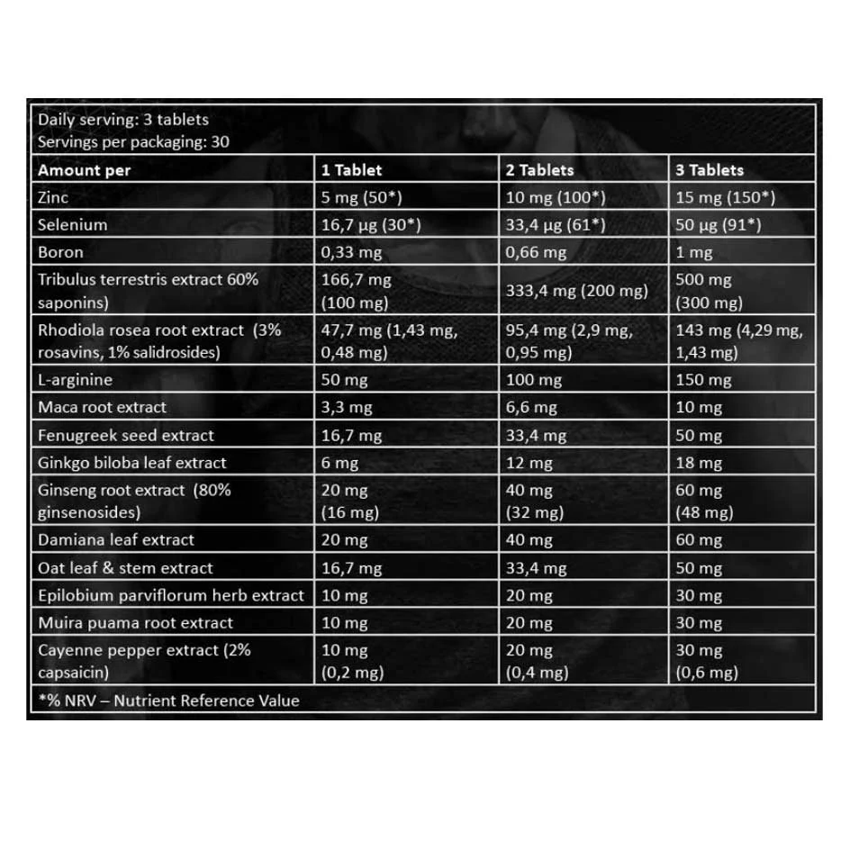 Levrone Anabolic Test 90 caps - Image 2