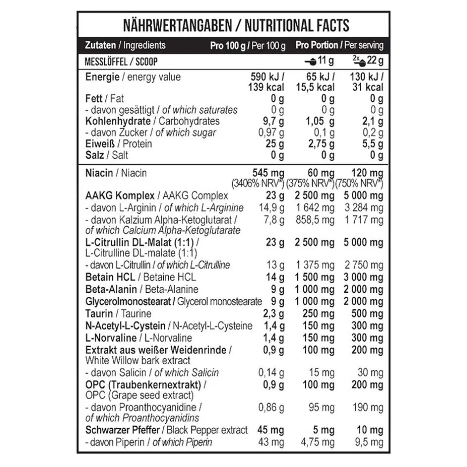 MST Nutrition Pump Killer 330g - Image 4