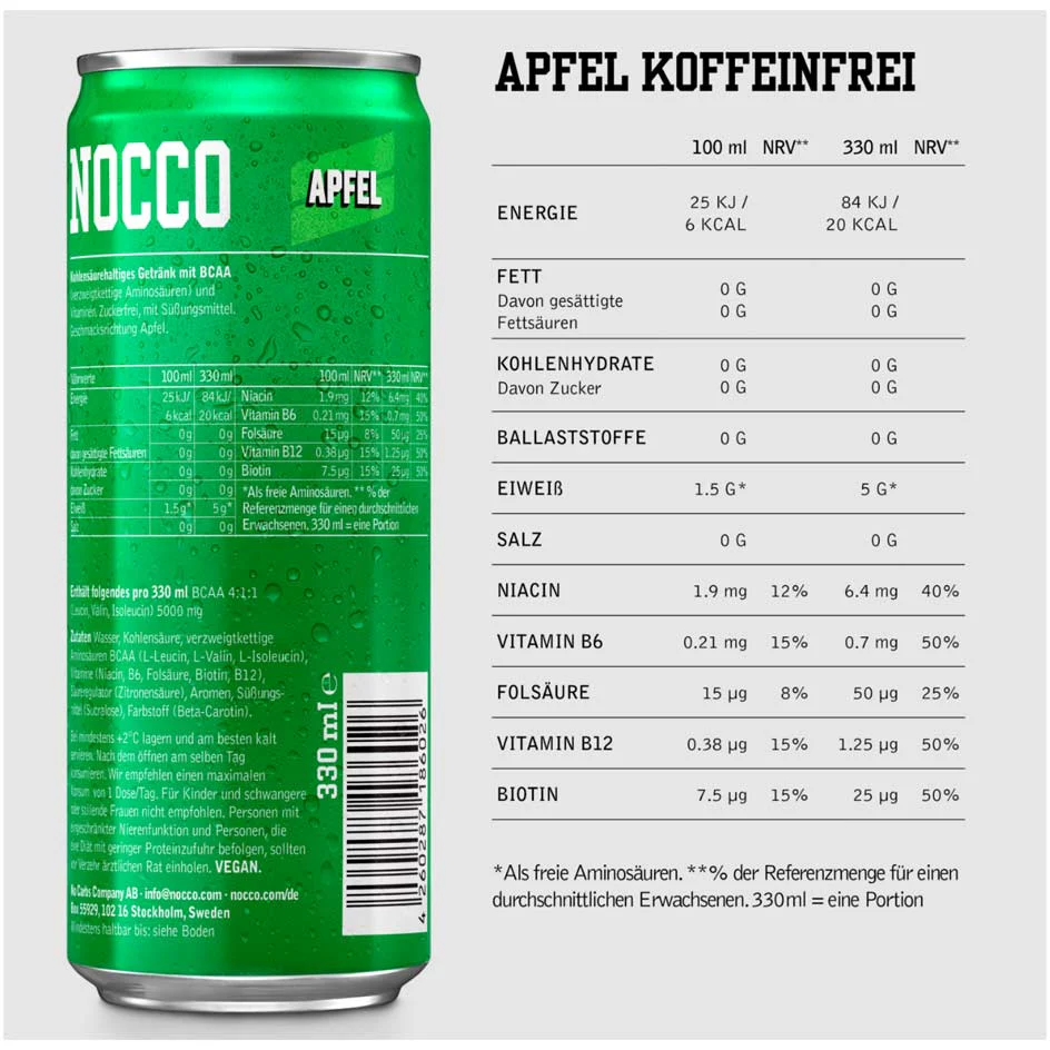 Nocco BCAA+ 330ml - Image 3