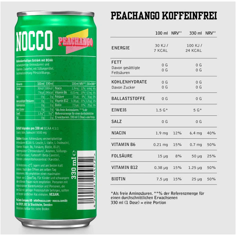 Nocco BCAA+ 330ml - Image 4