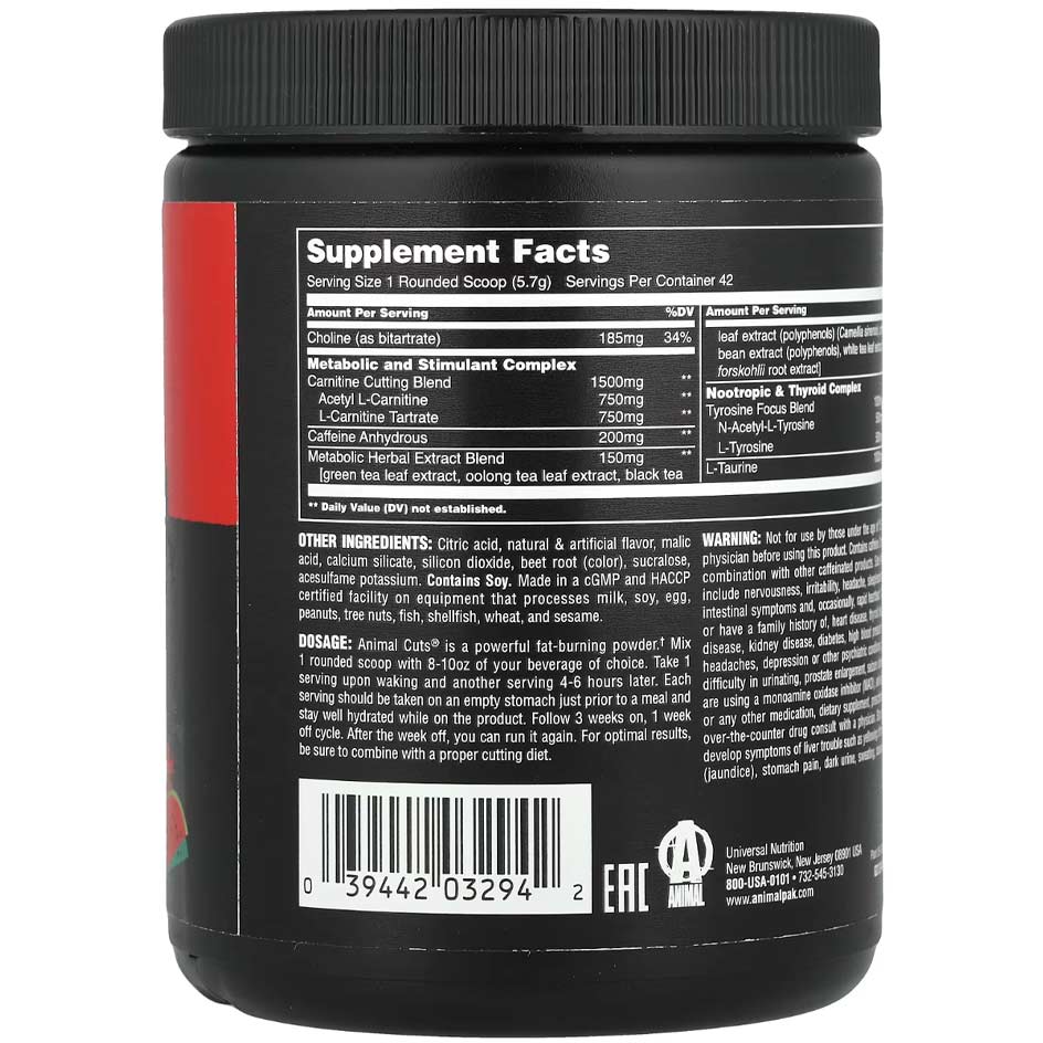 Universal Nutrition Animal Cuts Powder - Image 3