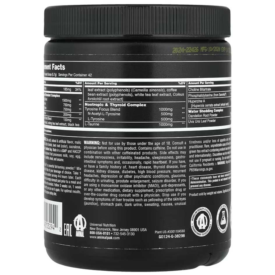 Universal Nutrition Animal Cuts Powder - Image 4