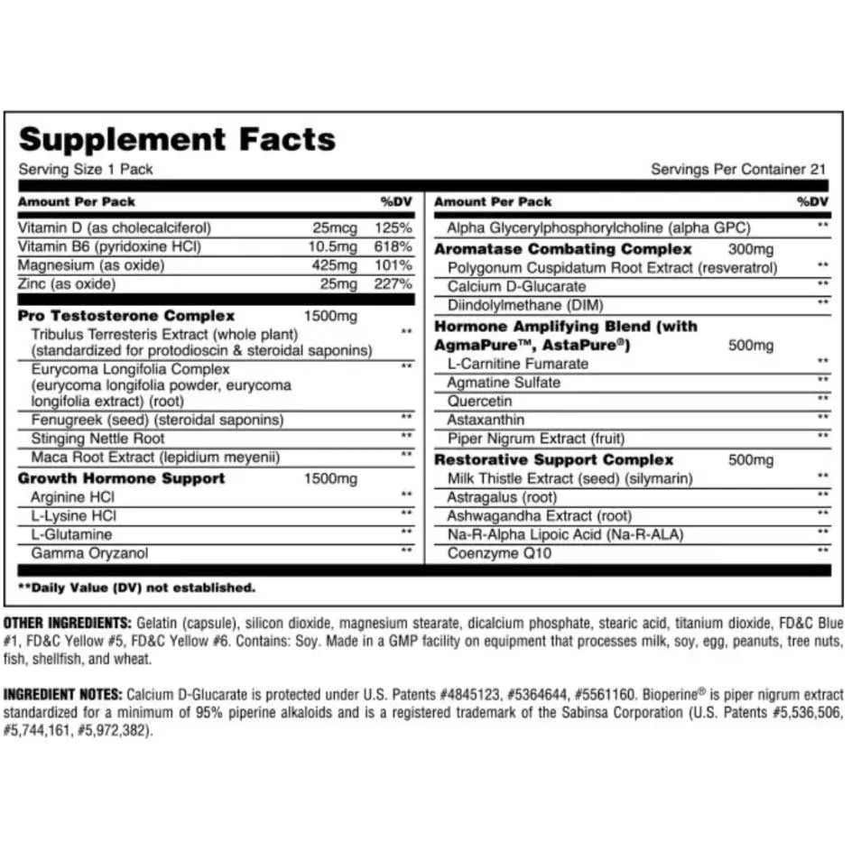 Universal Nutrition Animal Stak 21 Packs - Image 2