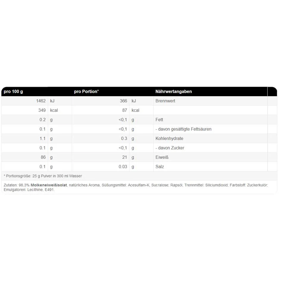 Weider Clear Isolate 500g - Image 4
