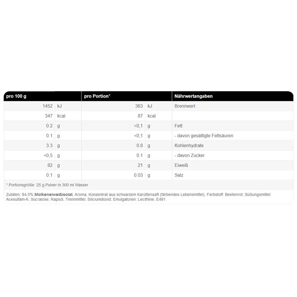 Weider Clear Isolate 500g - Image 6
