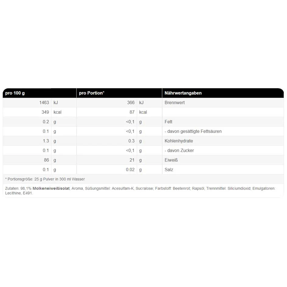 Weider Clear Isolate 500g - Image 8